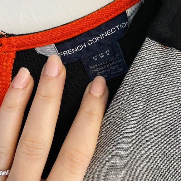 French Connection Manhattan dress- size 4 - Picture 7 of 8